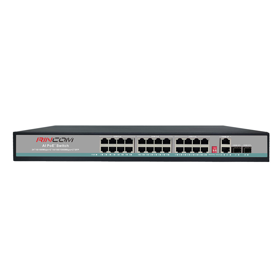 24 Port Poe + 2 Uplink Port + 2 SPF port - RC-HP2422G